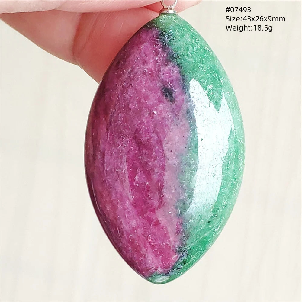 Red Ruby Zoisite Light Pendant-ToShay.org