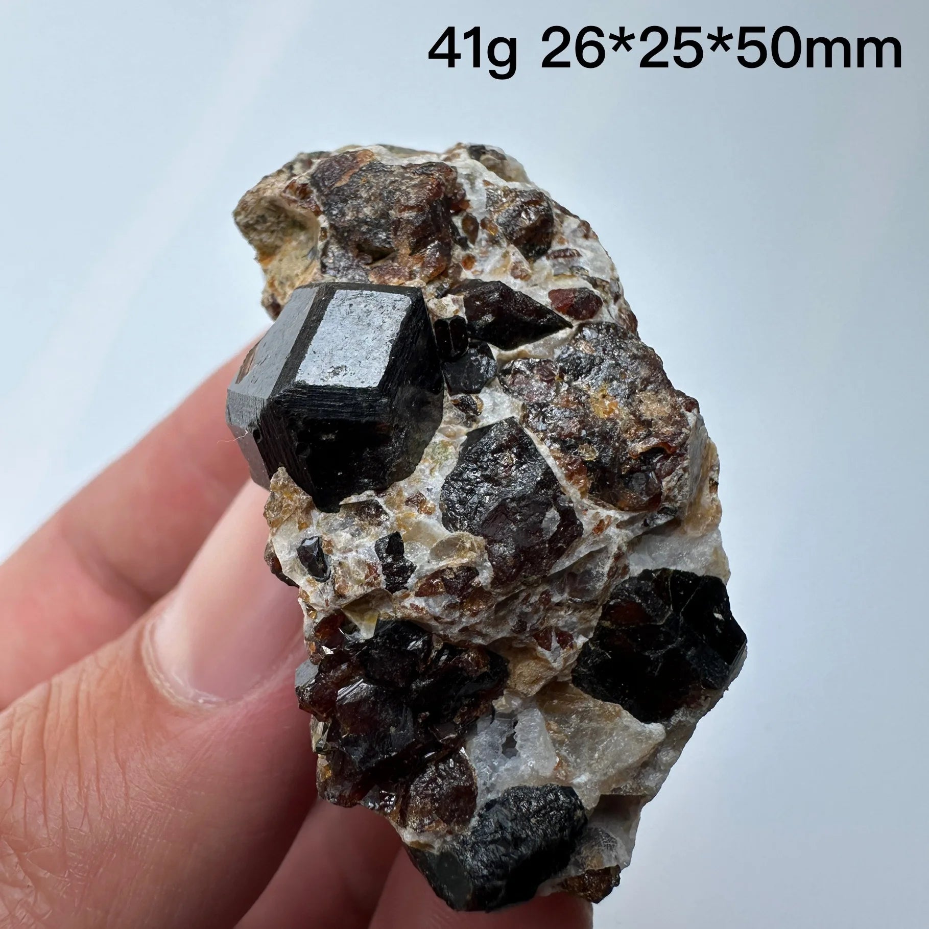 Red Garnet Quartz Crystals-ToShay.org