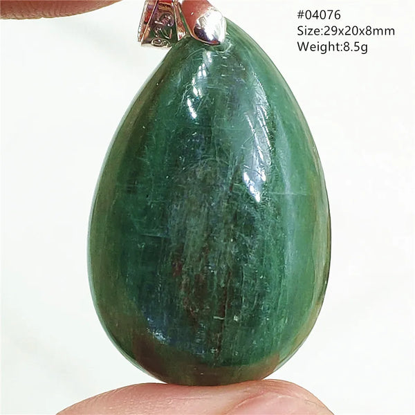 Green Kyanite Pendant-ToShay.org