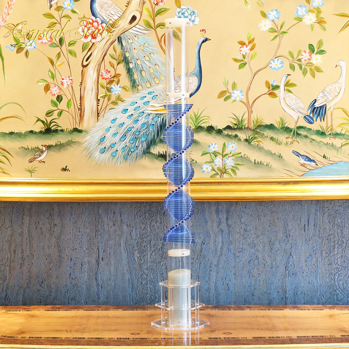 Blue Crystal Rain Sticks-ToShay.org