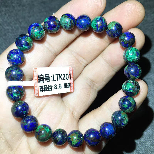 Blue Malachite Azurite Bracelet-ToShay.org