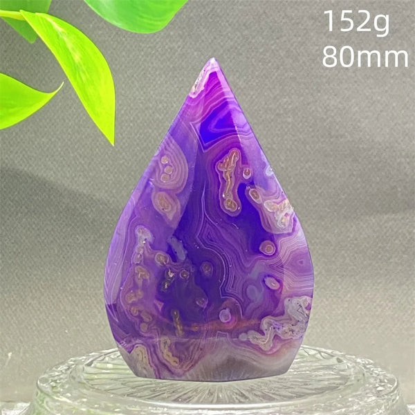 Purple Agate Flame-ToShay.org