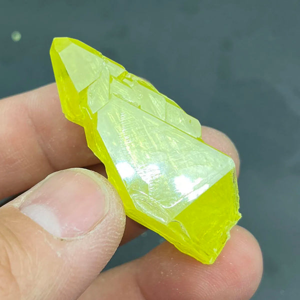 Yellow Sulfur Rock Quartz-ToShay.org