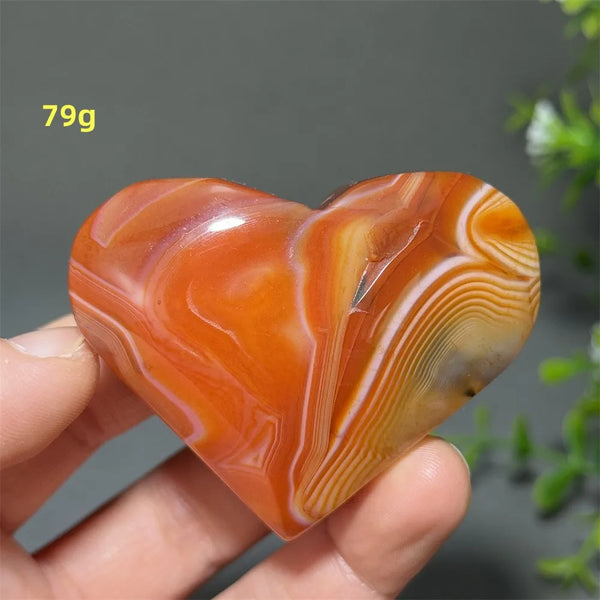 Red Agate Heart-ToShay.org