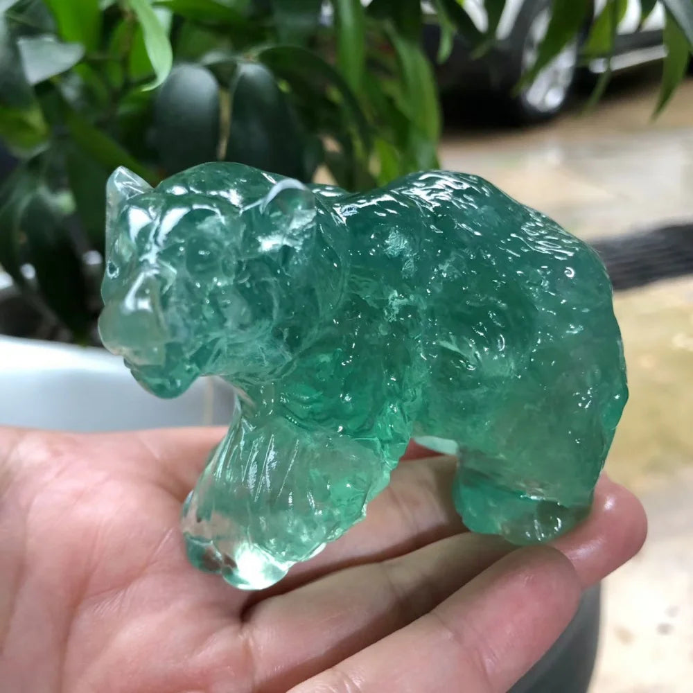Green Fluorite Bear-ToShay.org