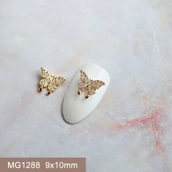 Mixed Gold Crystal Charms-ToShay.org