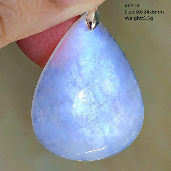 Blue Light Moonstone Pendant-ToShay.org
