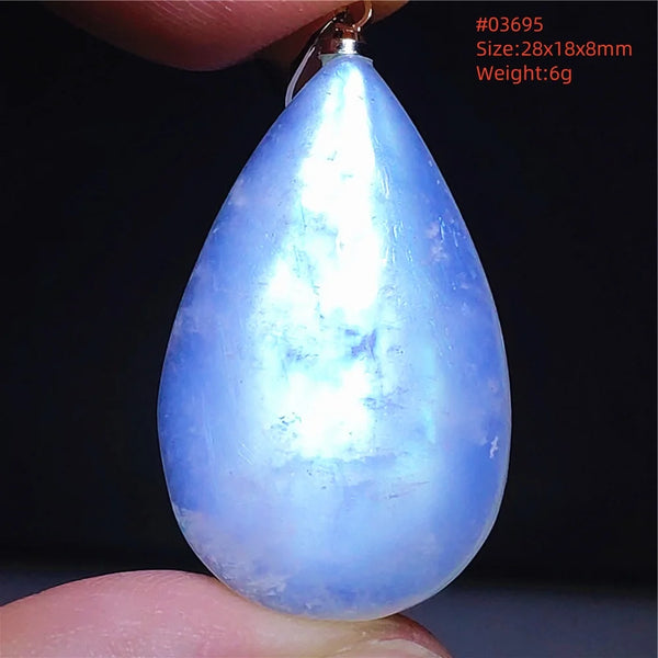 Blue Light Moonstone Pendant-ToShay.org