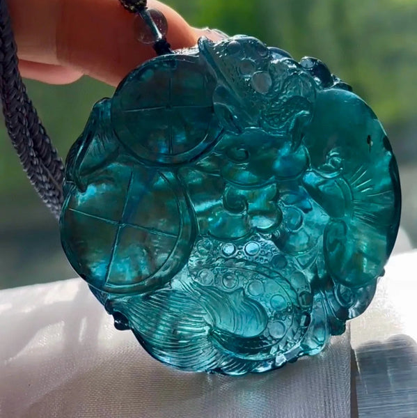 Blue Aquamarine Dragon-ToShay.org