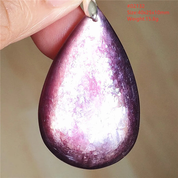 Purple Lepidolite Pendant-ToShay.org