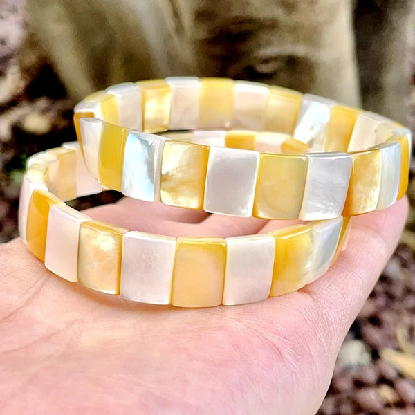 Mixed Shell Bracelets-ToShay.org