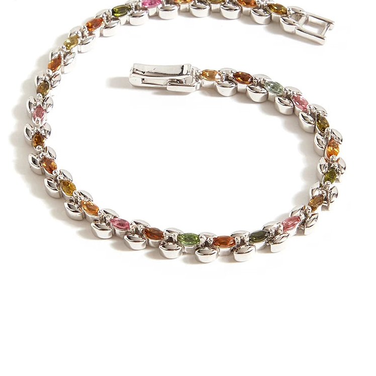 Mixed Tourmaline Bracelet-ToShay.org