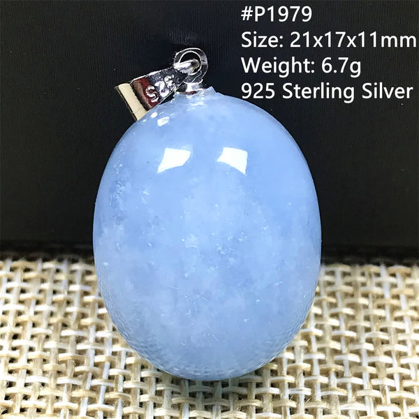 Blue Aquamarine Pendent-ToShay.org