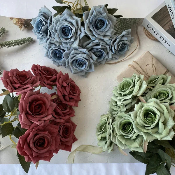 Rose Silk Flower Bouquets-ToShay.org