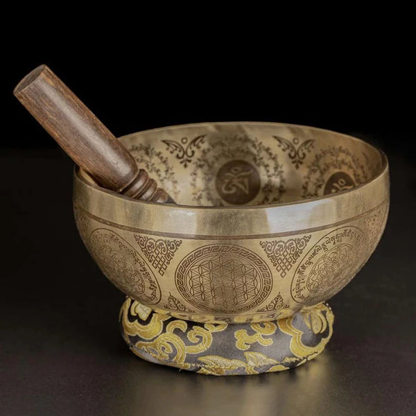 Nepalese Brass Singing Bowl-ToShay.org