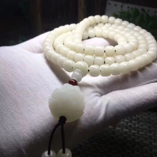 White Jade Bodhi Root-ToShay.org