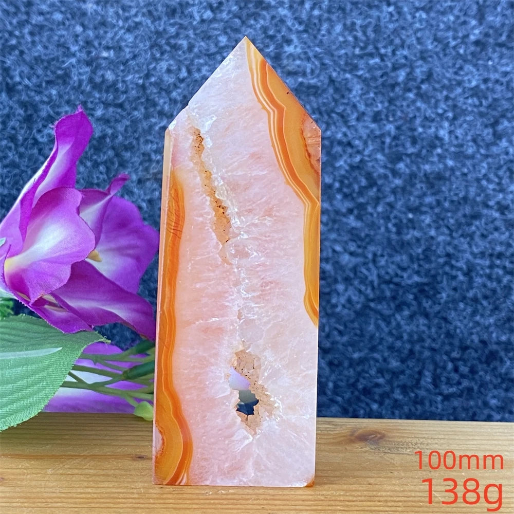 Red Lace Agate Point-ToShay.org