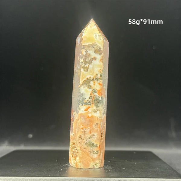 Red Moss Agate Point-ToShay.org