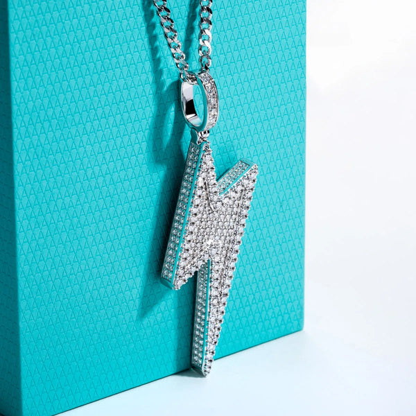 Silver Diamond Lightning Chain-ToShay.org