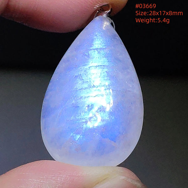 Blue Light Moonstone Pendant-ToShay.org