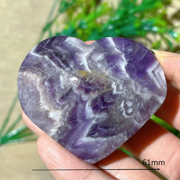 Purple Dream Amethyst Heart-ToShay.org