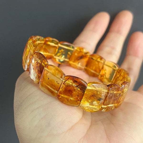 Yellow Amber Bracelet-ToShay.org