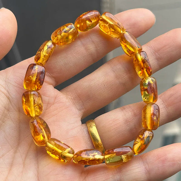 Yellow Amber Bracelet-ToShay.org