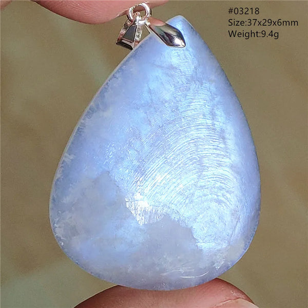 Blue Light Moonstone Pendant-ToShay.org