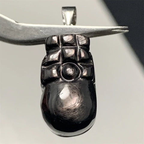 Black Hypersthene Pendant-ToShay.org