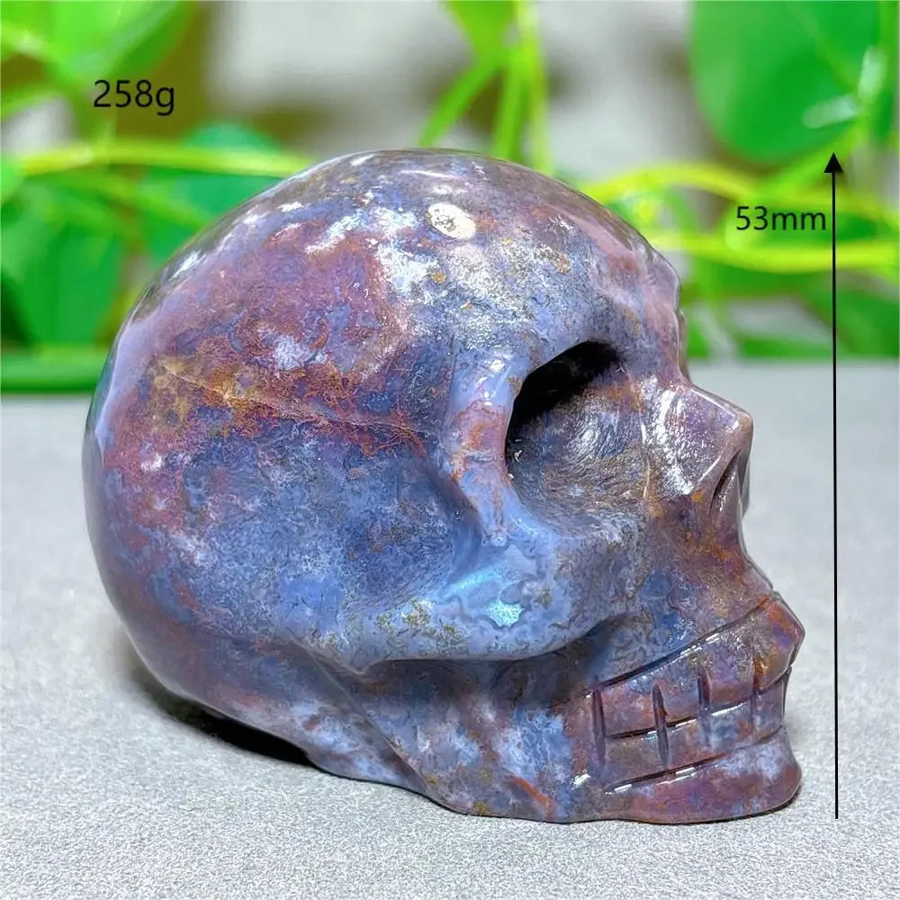 Ocean Jasper Skull-ToShay.org