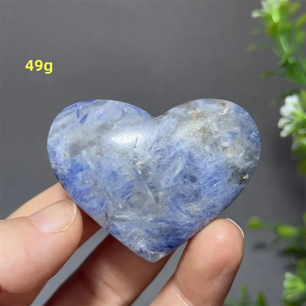 White Blue Crystal Hearts-ToShay.org