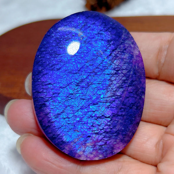Violet Rainbow Moonstone-ToShay.org