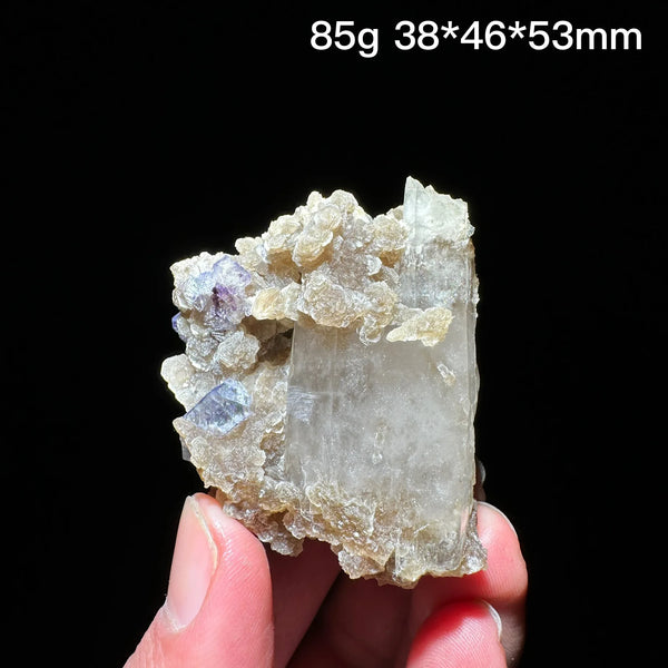 Purple Fluorite Crystal-ToShay.org