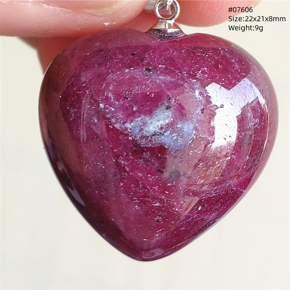 Red Ruby Zoisite Pendant-ToShay.org