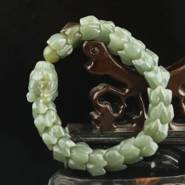 Green Jade Dragon Bracelet-ToShay.org