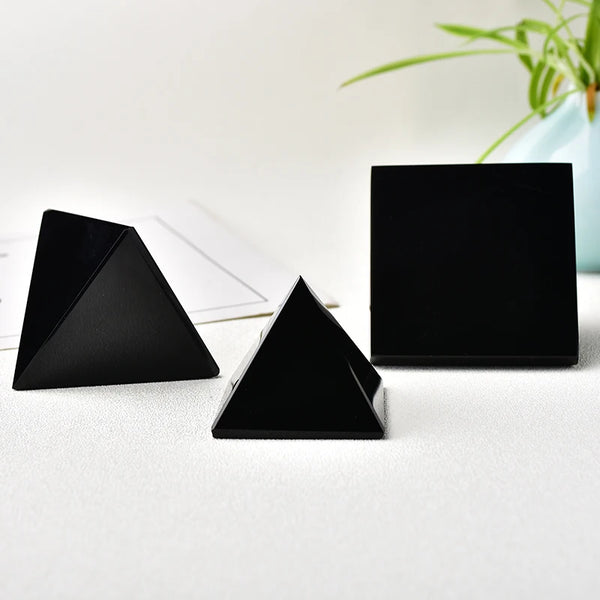 Black Obsidian Pyramid-ToShay.org