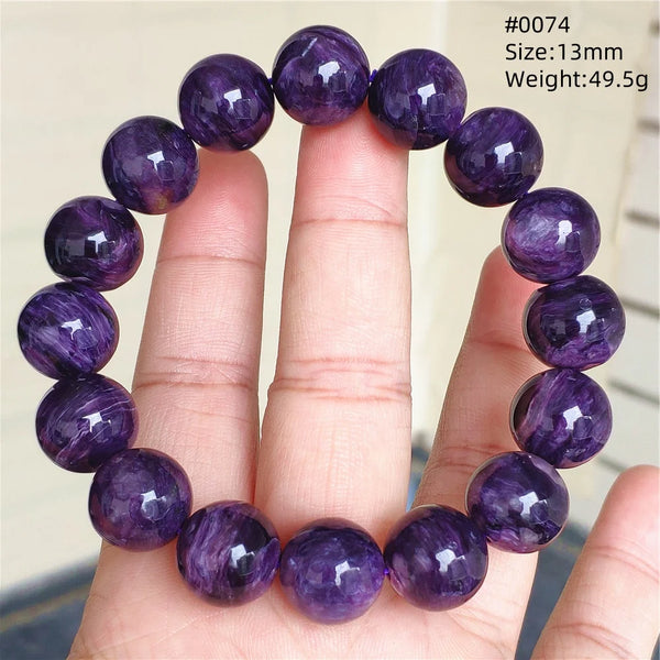 Purple Charoite Bracelet-ToShay.org