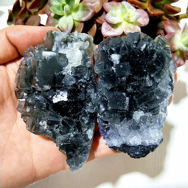 Blue Fluorite Crystal-ToShay.org