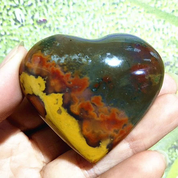 Ocean Jasper Heart-ToShay.org