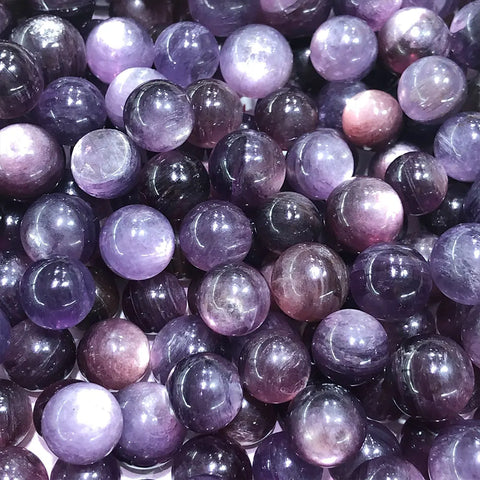Purple Lepidolite Mica Ball-ToShay.org
