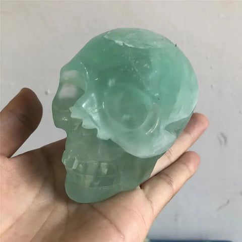 Green Fluorite Skulls-ToShay.org