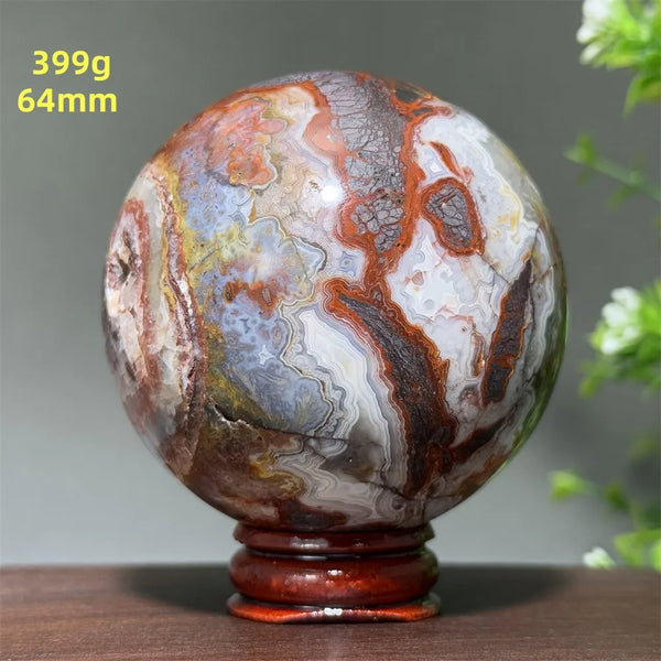 Brown Agate Ball-ToShay.org
