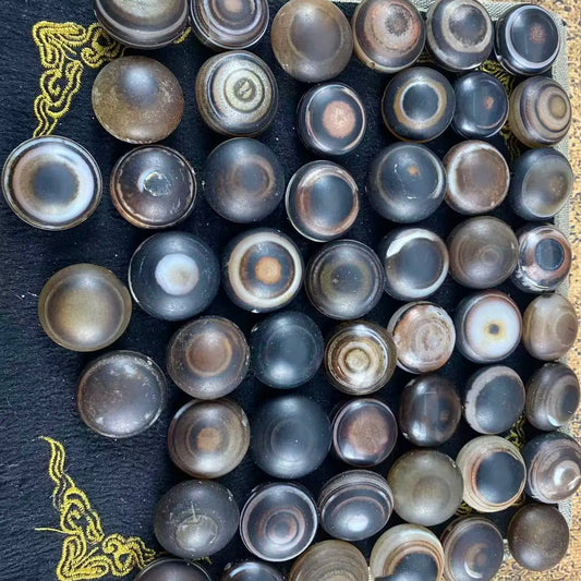 Tibetan Agate Eye Beads-ToShay.org