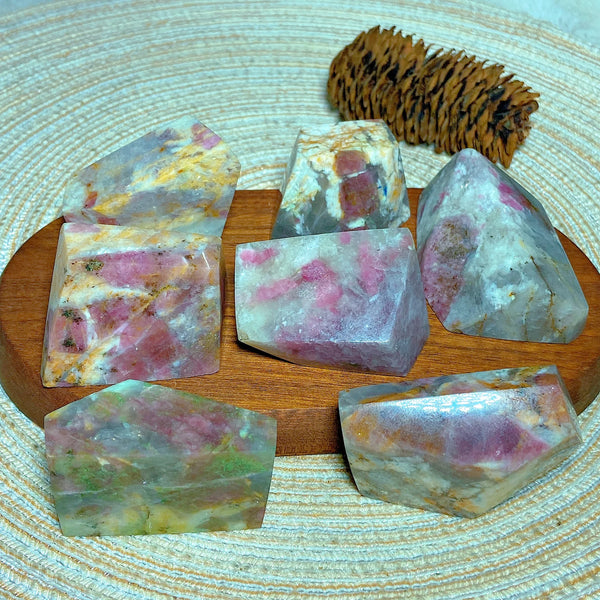 Pink Tourmaline Slice-ToShay.org