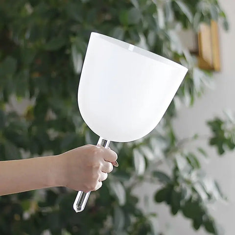 White Frosted Singing Bowls-ToShay.org
