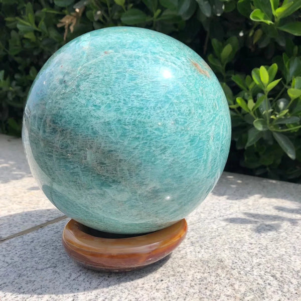 Blue Amazonite Ball-ToShay.org