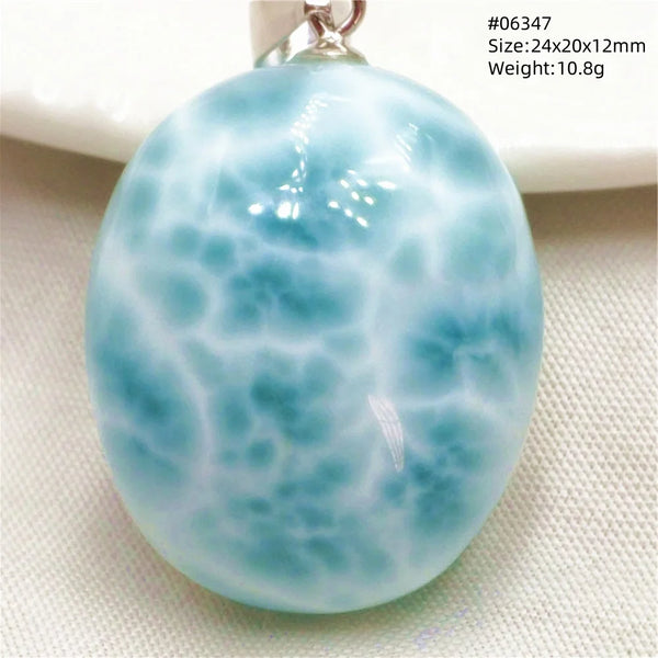 Blue Larimar Pendant-ToShay.org