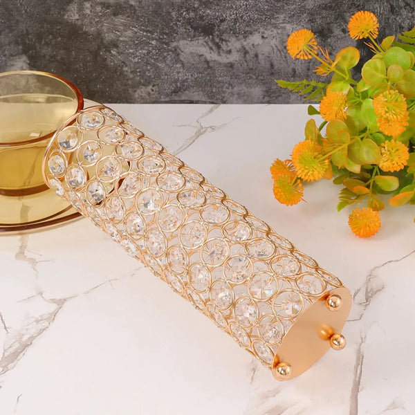 Crystal Bead Flower Vase-ToShay.org