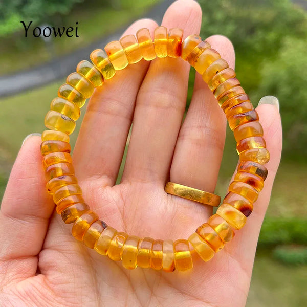 Yellow Amber Bracelet-ToShay.org