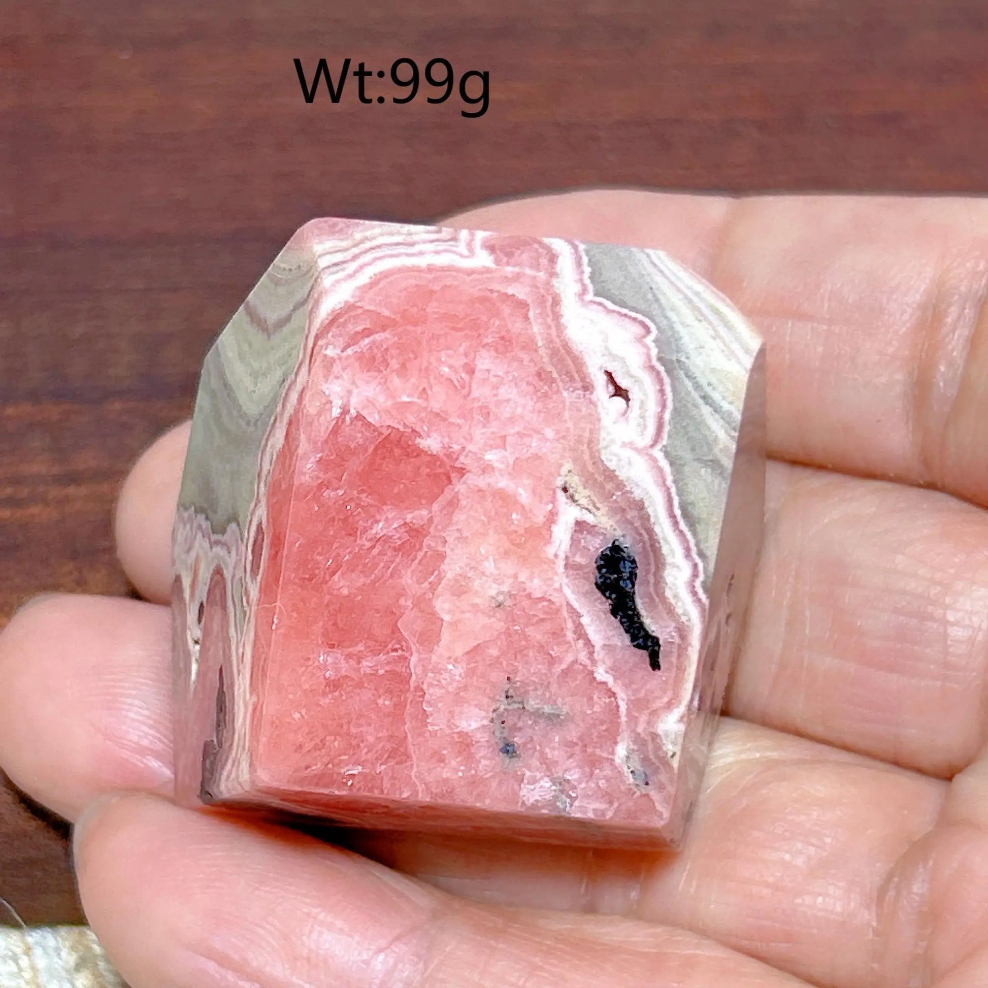 Pink Rhodochrosite Stone-ToShay.org